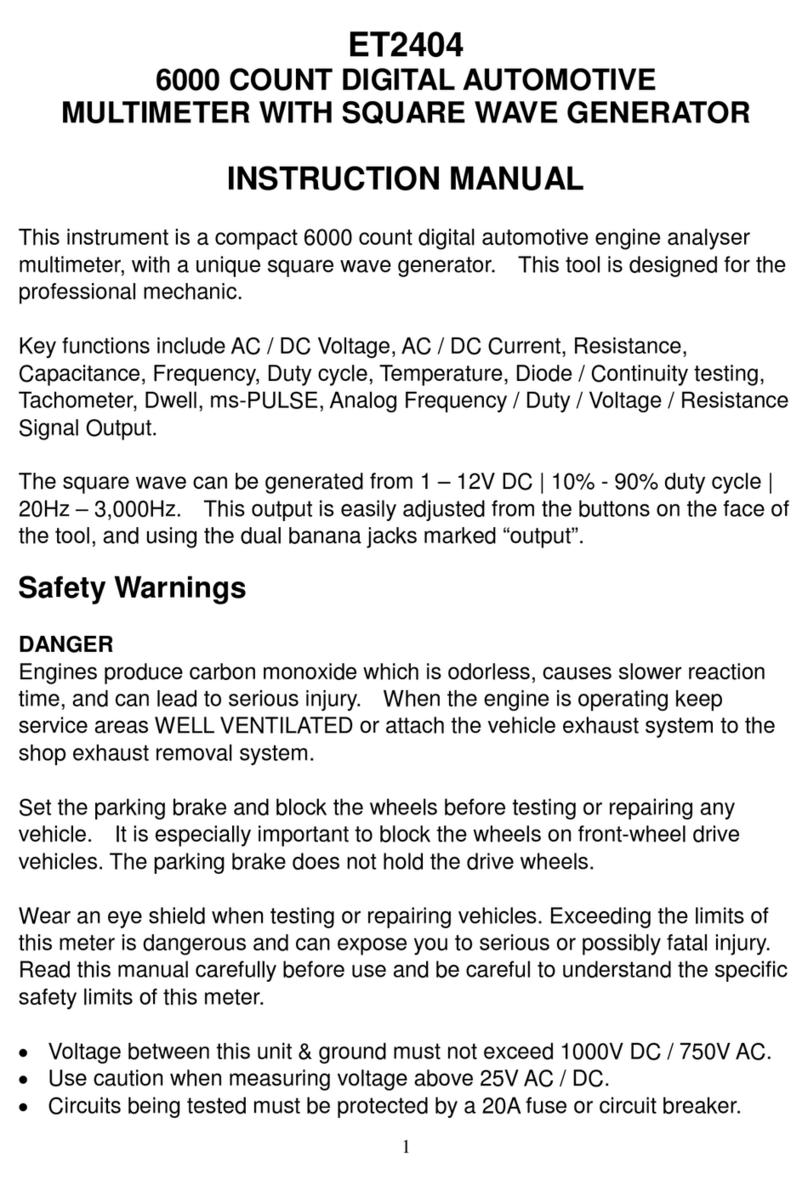 ENDEAVOUR ET2404 instruction manual