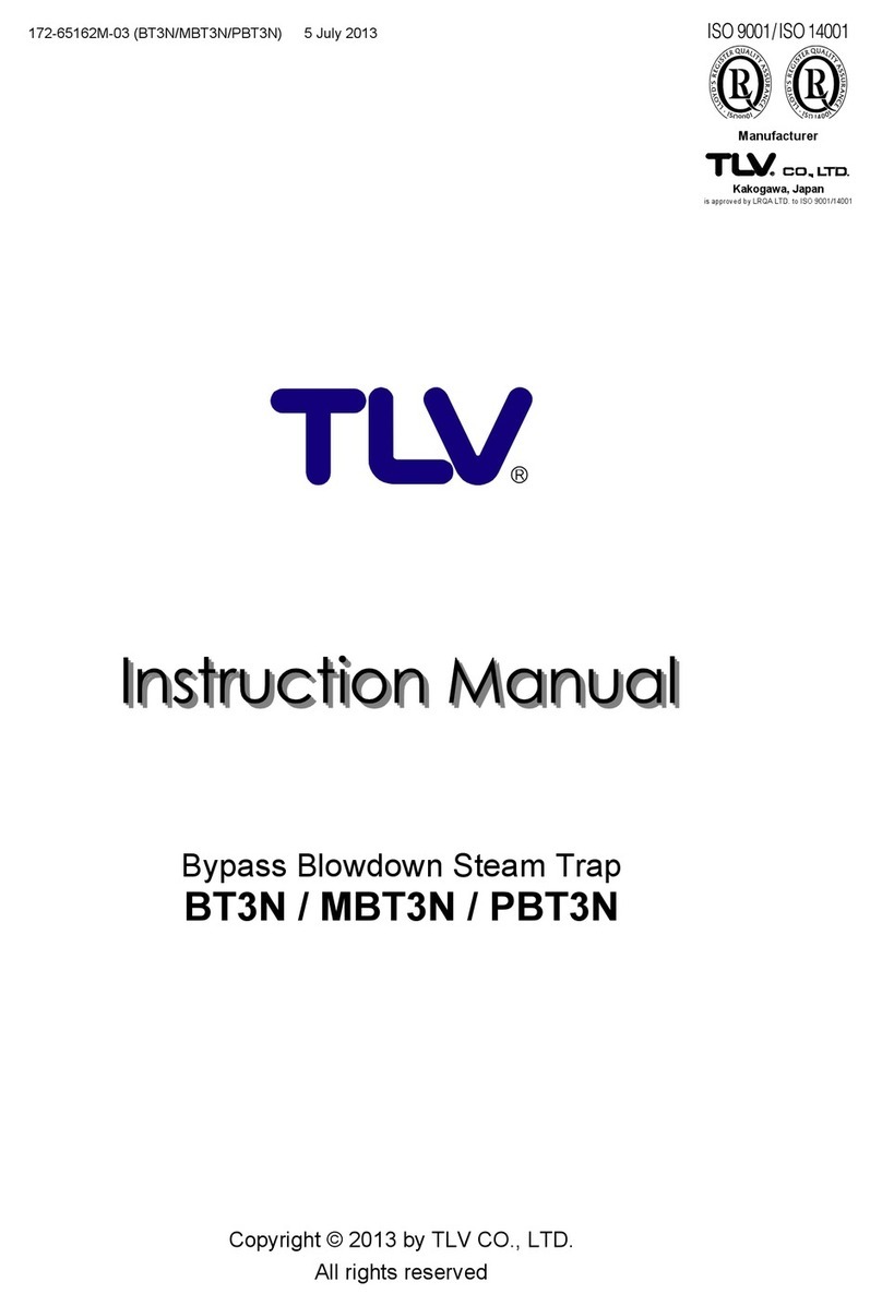TLV BT3N instruction manual