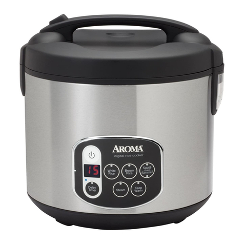 Aroma ARC-1010SB instruction manual