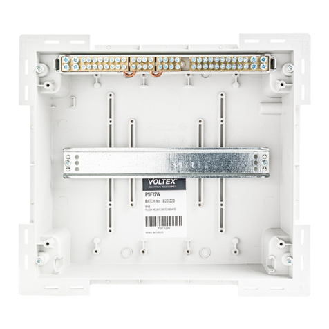 Voltex CUBO PSF12W Instruction guide