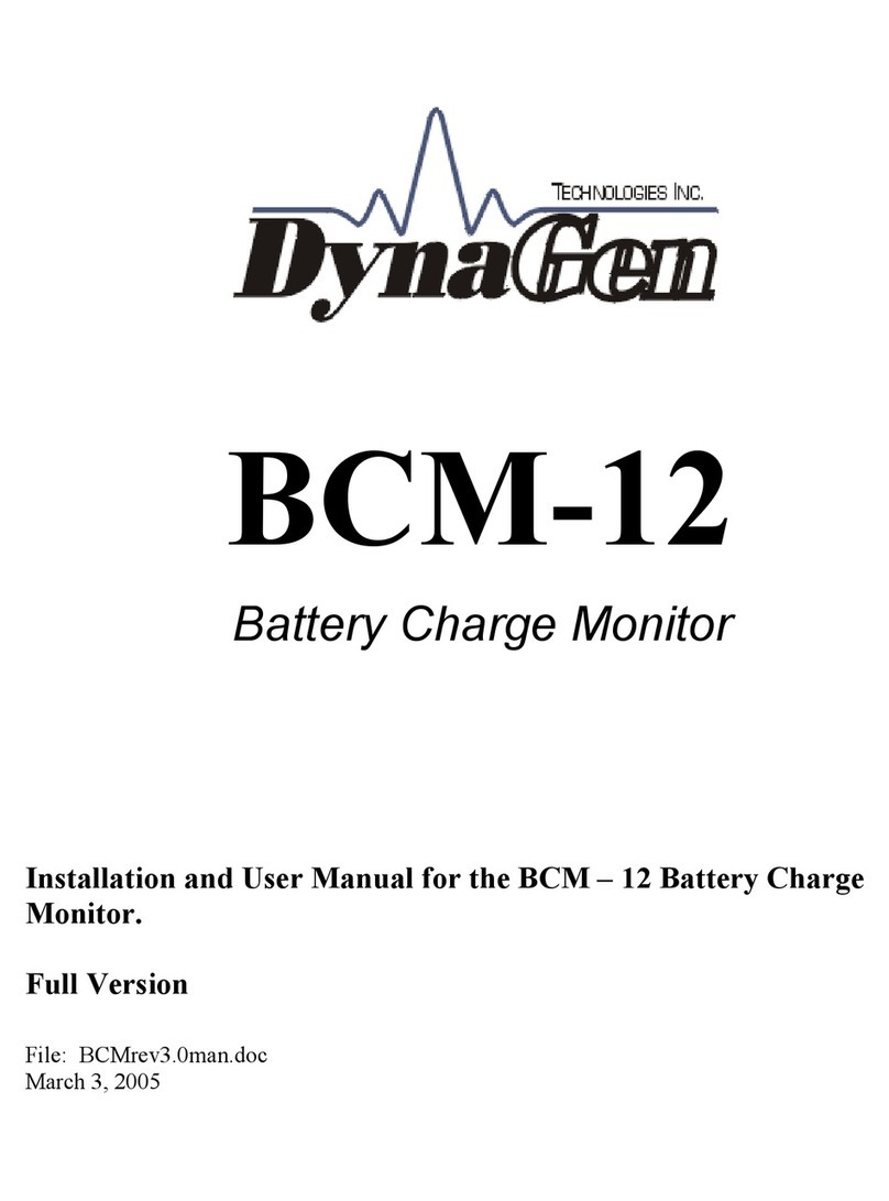 DynaGen BCM-12 User manual
