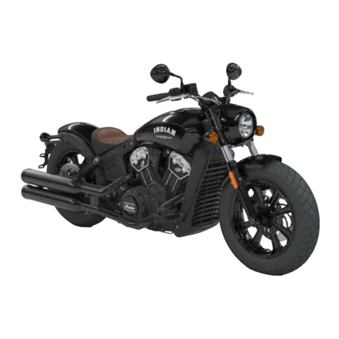 Wunderkind Custom Indian Scout Bobber 2018 Installation and safety information