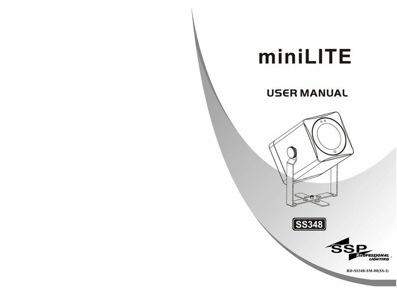 SSP miniLITE SS348 user manual