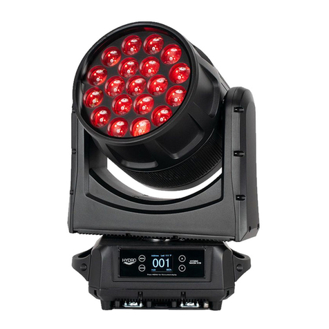 ADJ HYDRO WASH X19 user manual