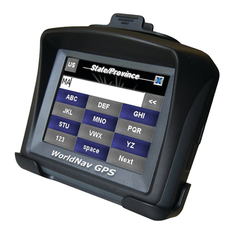 TeleType GPS WorldNav 3500 Installation manual