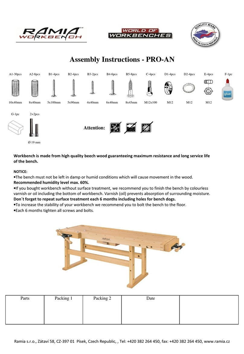 ramia PRO-AN Assembly instructions