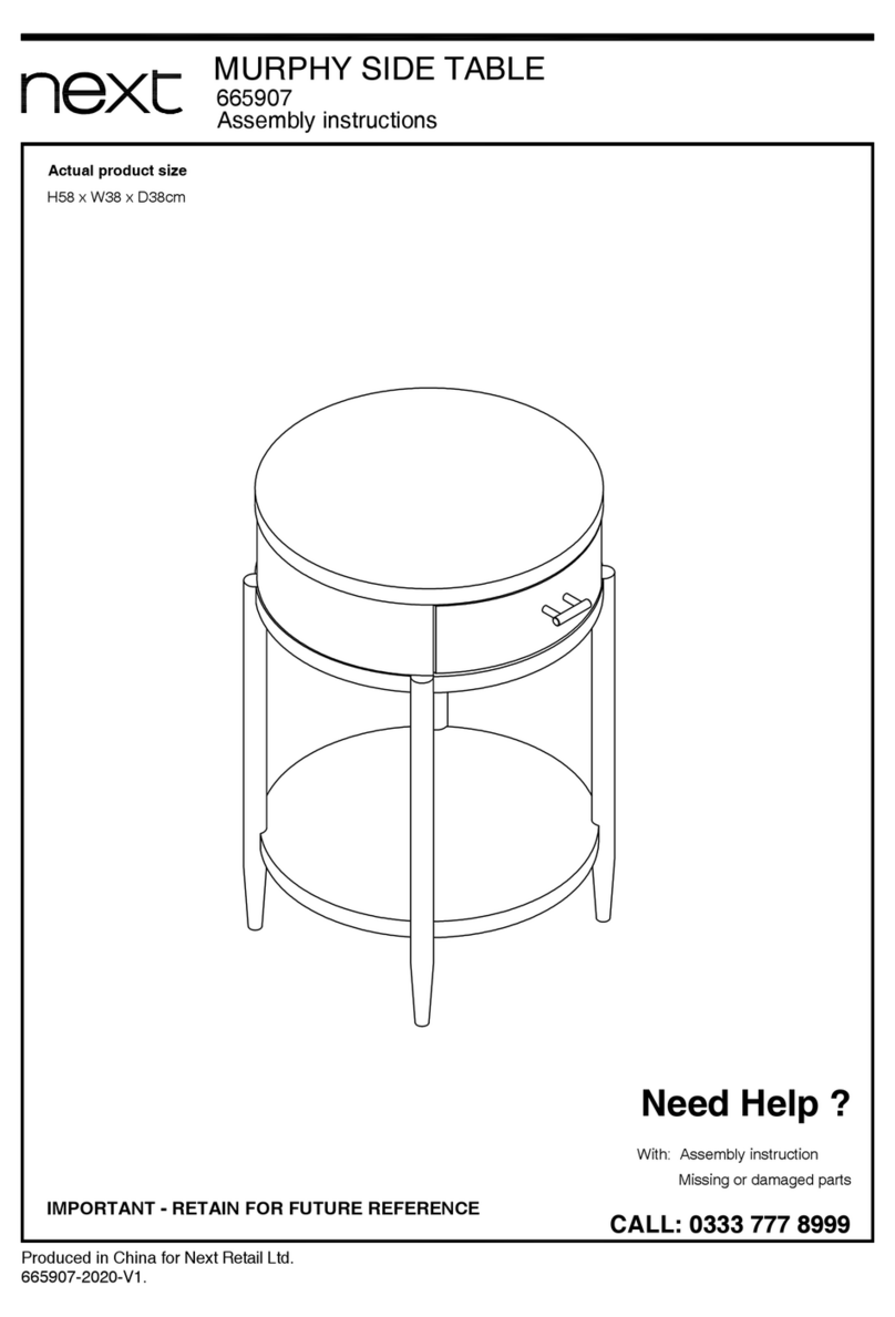Next MURPHY 665907 User manual Next MURPHY 665907 User manual