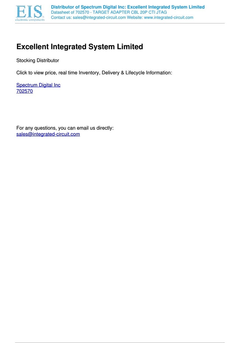 Spectrum Digital XDS560R installation guide