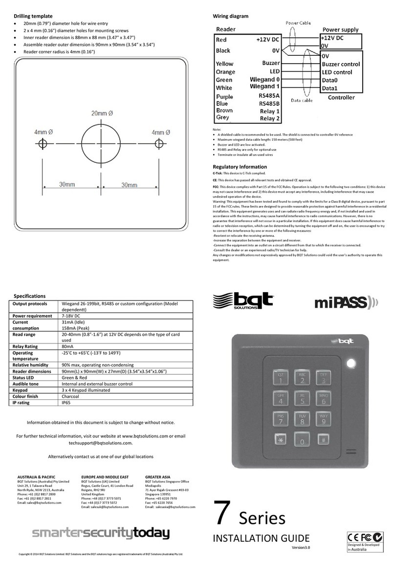 BQT Solutions 7 Series installation guide