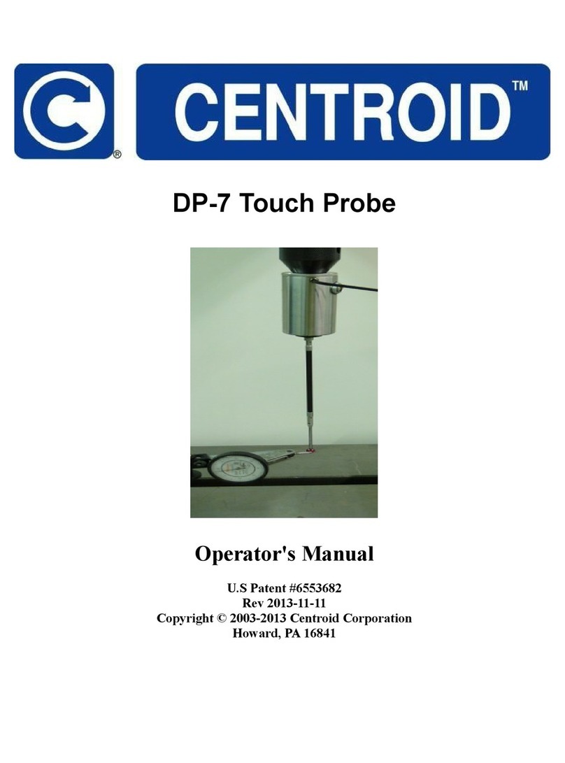 Centroid DP-7 Operator's manual
