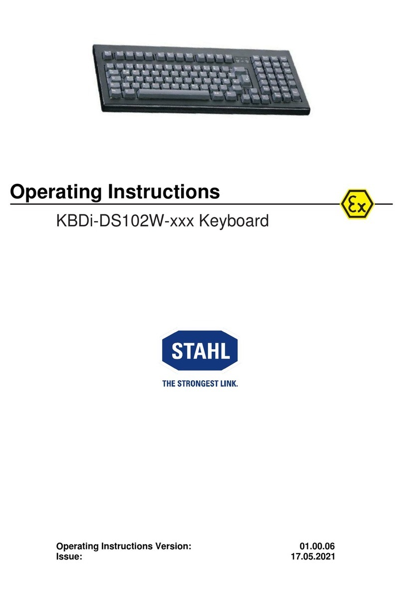Stahl KBDi-DS102W series operating instructions