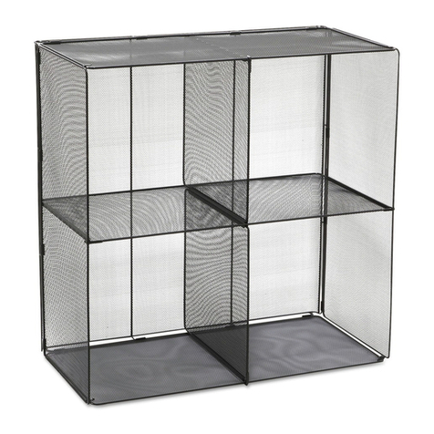 Safco Onyx Mesh Cubes User manual