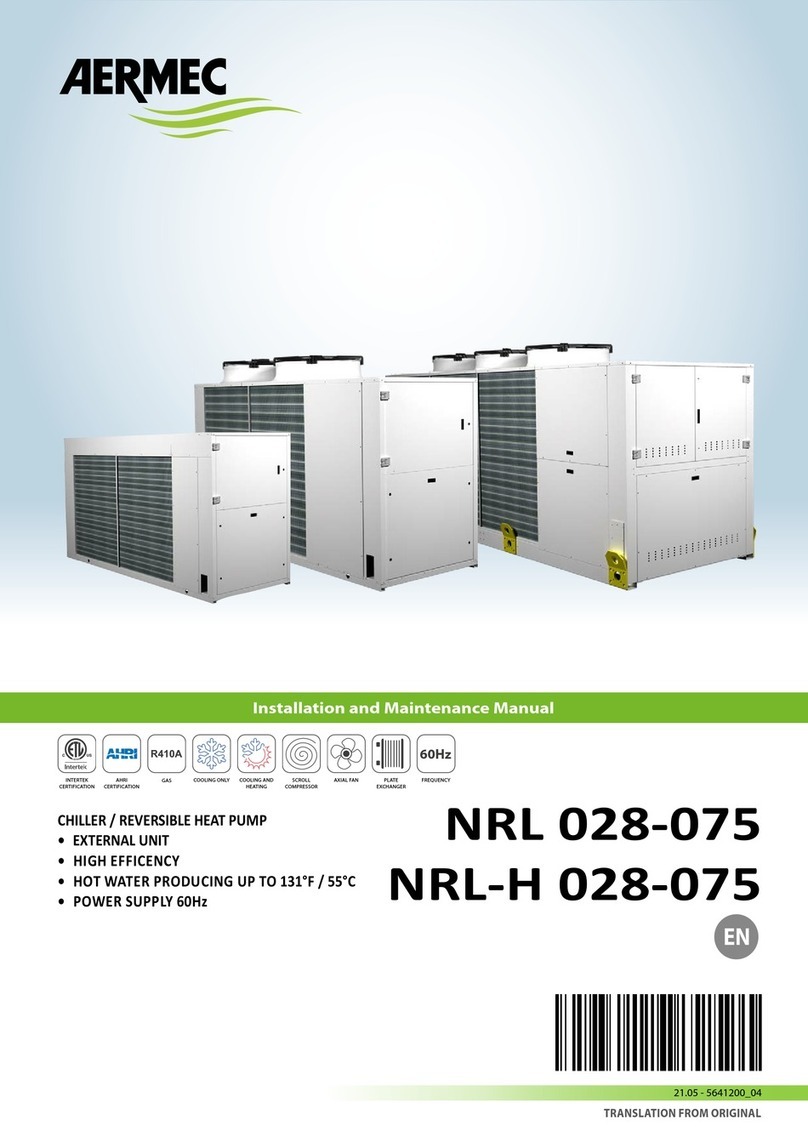 AERMEC NRL0280E Manual