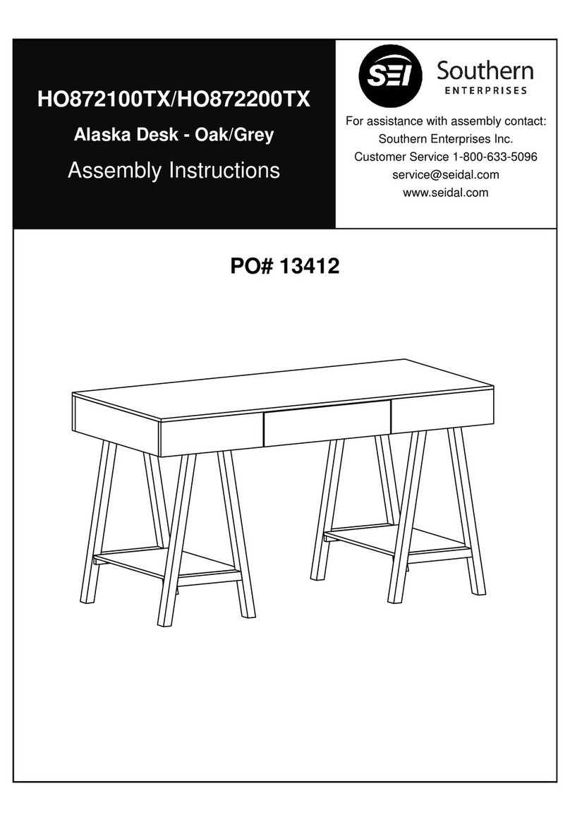 SEI HO872100TX Assembly instructions SEI HO872100TX Assembly instructions