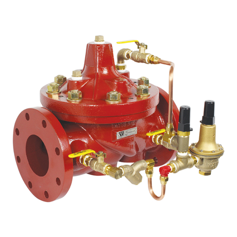 Watts AMES 910GD Installation and operating instructions