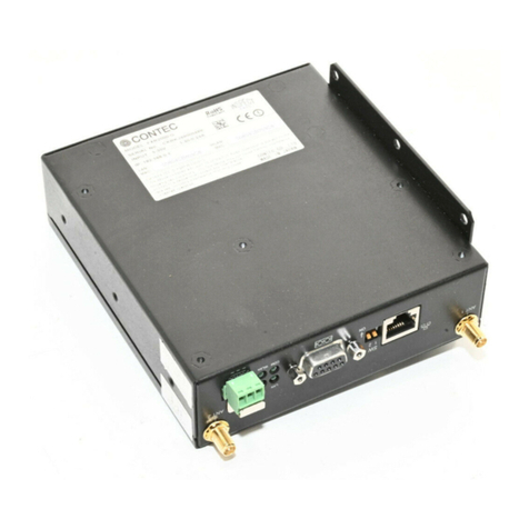 Contec FXR2000-G User manual Contec FXR2000-G User manual