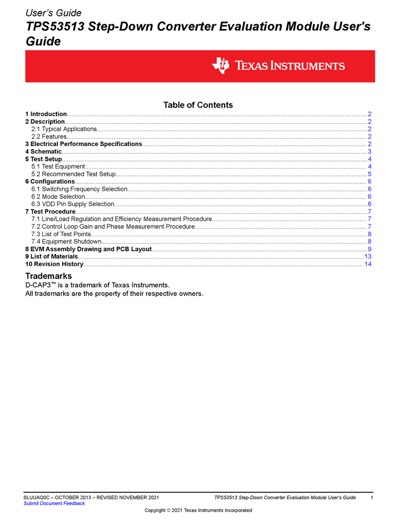 Texas Instruments TPS53513 User manual