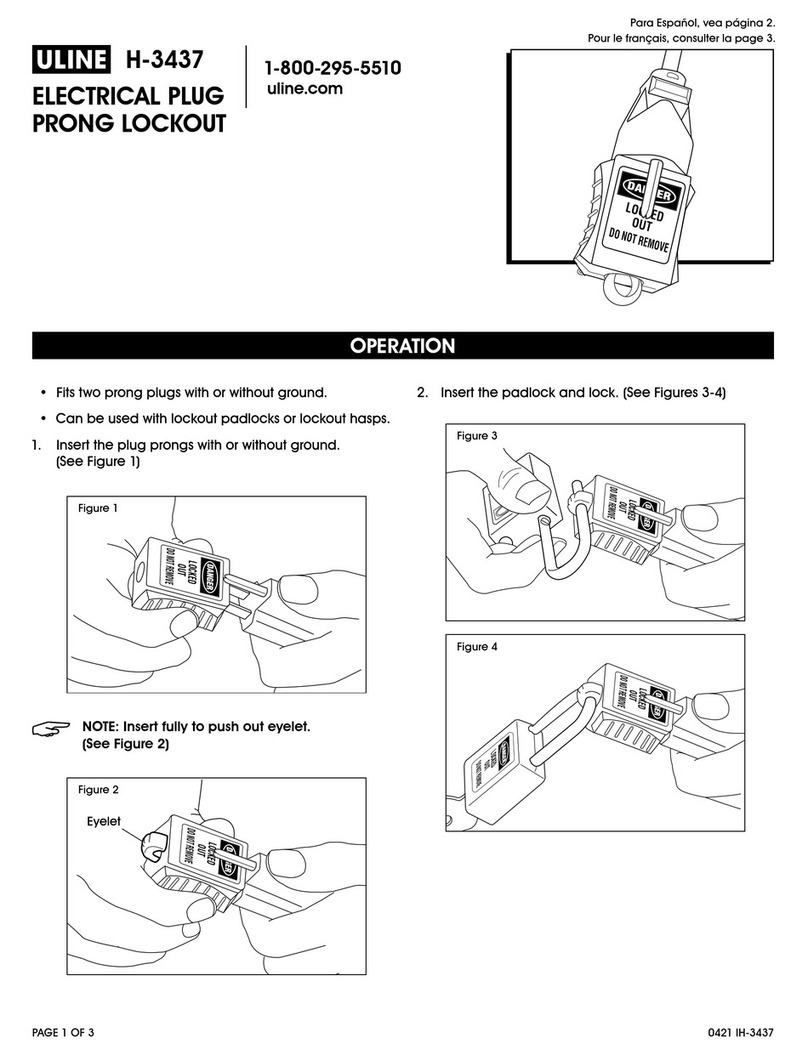 U-Line H-3437 Instruction Manual