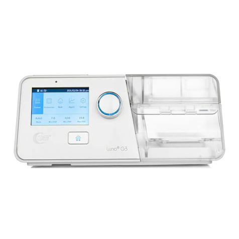 3B Medical Luna G3 BPAP 25A Quick operation manual
