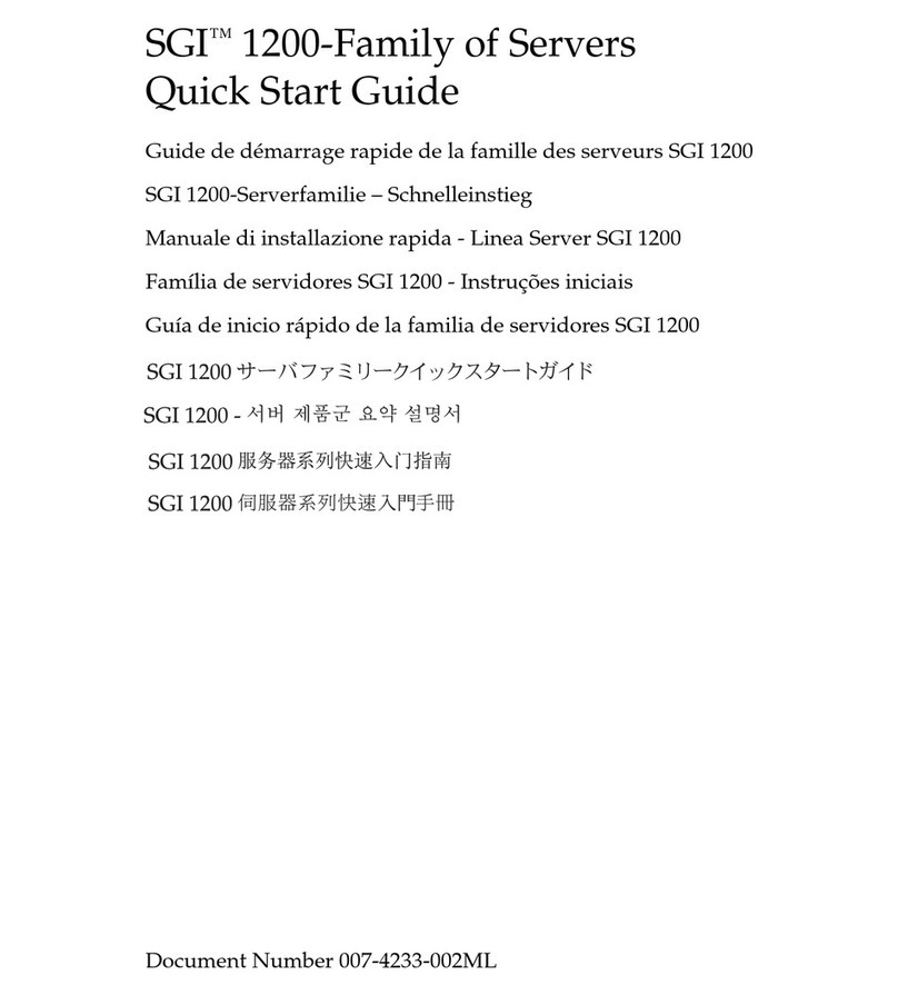 Silicon Graphics SGI 1200 Series User manual