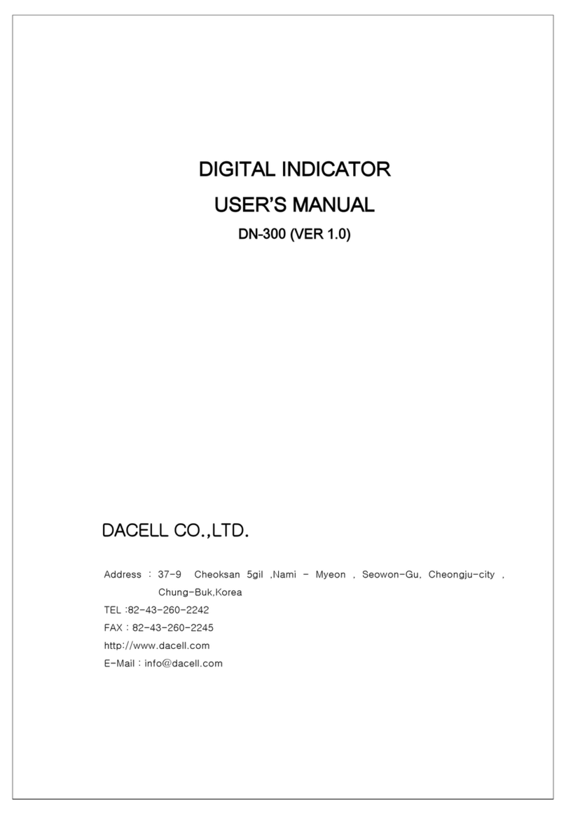 dacell DN-300 user manual