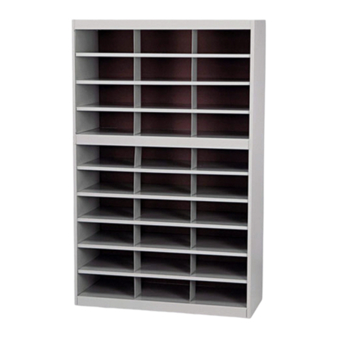 LDI Spaces SAFCO E-Z Stor 9274 User manual LDI Spaces SAFCO E-Z Stor 9274 User manual