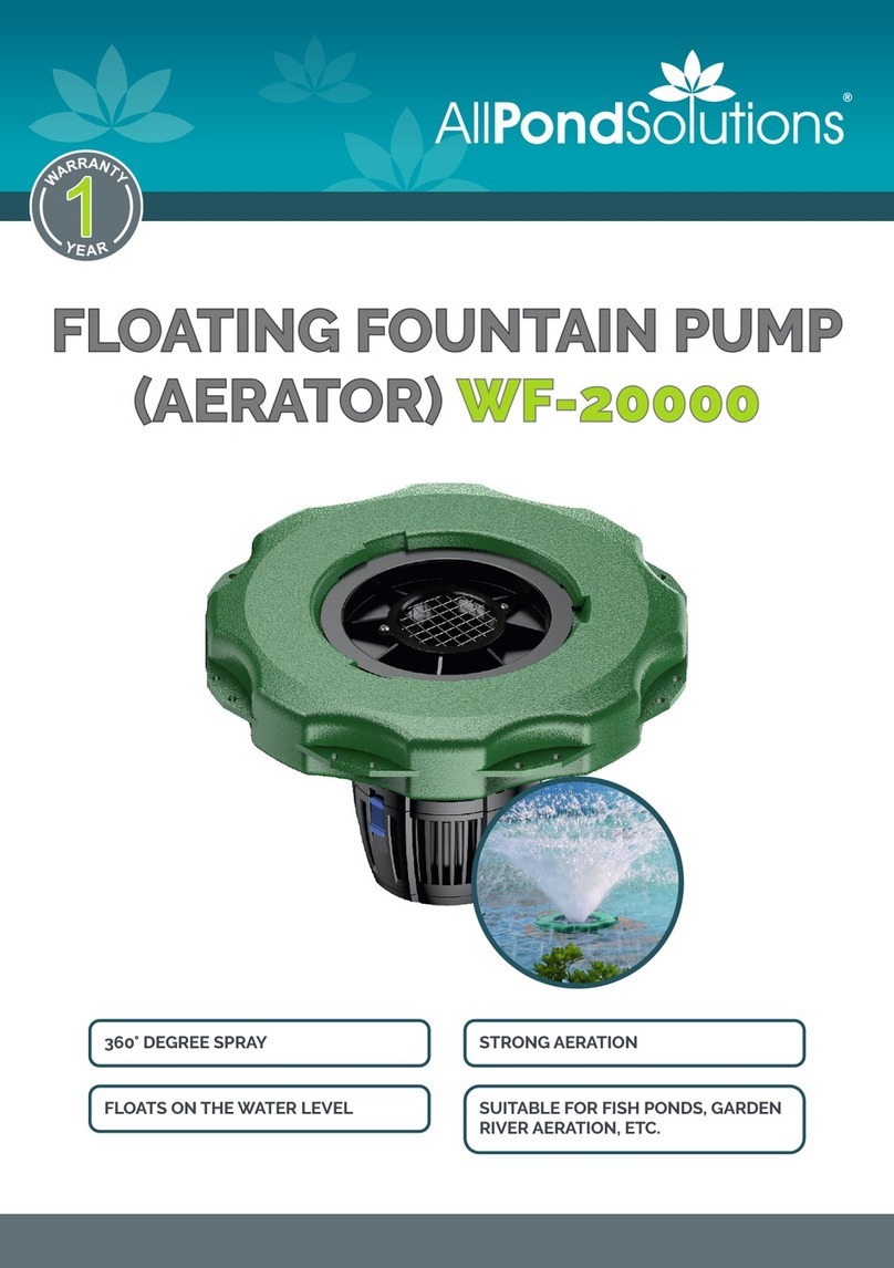 All Pond Solutions WF-20000 quick start guide All Pond Solutions WF-20000 quick start guide
