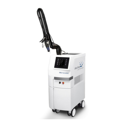 Asclepion MCL 31 Dermablate user manual