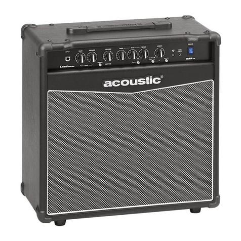 Acoustic Control Gamma Series owner's manual