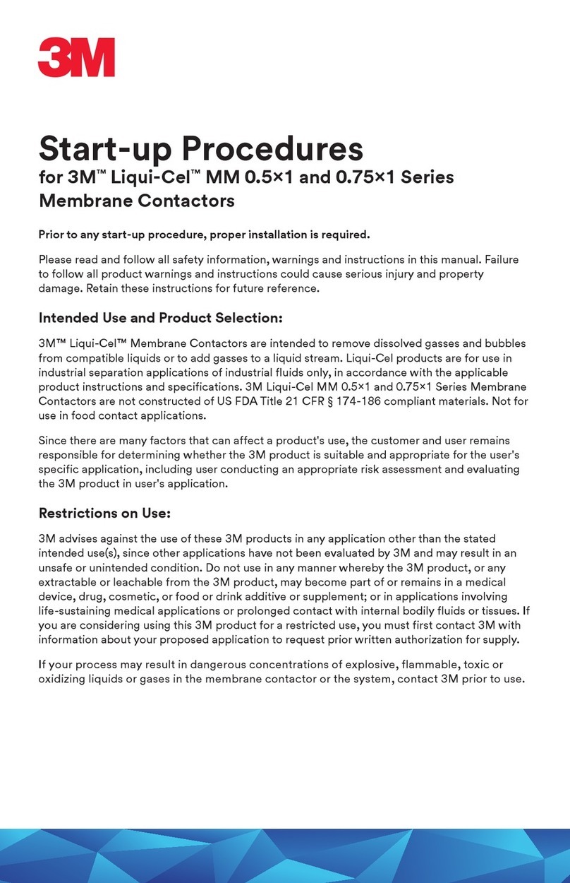 3M Liqui-Cel MM 0.5x1 Series Manual