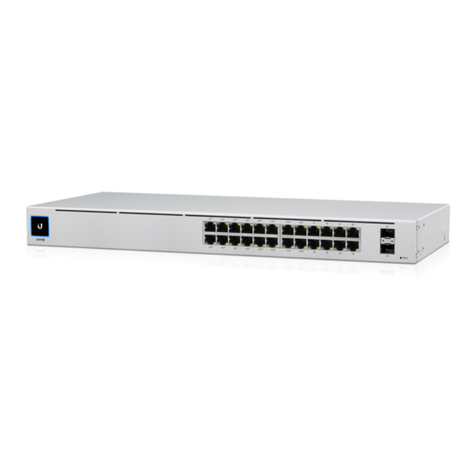 Ubiquiti UniFi USW-24-POE User manual Ubiquiti UniFi USW-24-POE User manual