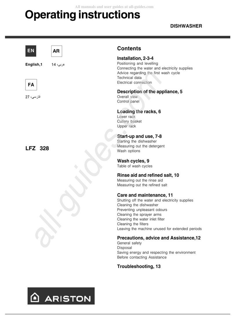 Ariston LFZ 328 User manual