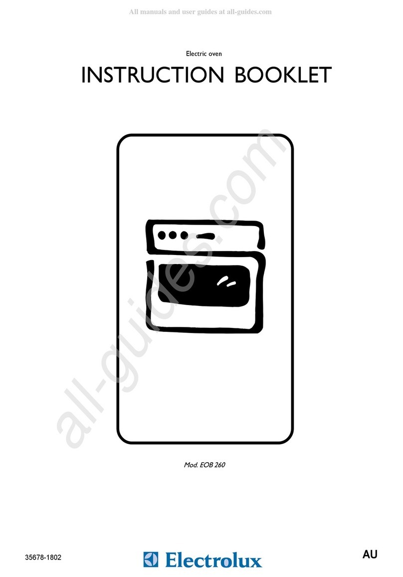 Electrolux EOB 260 Instruction booklet