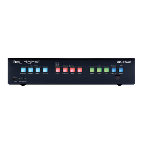 Key Digital KD-PS42 User manual Key Digital KD-PS42 User manual