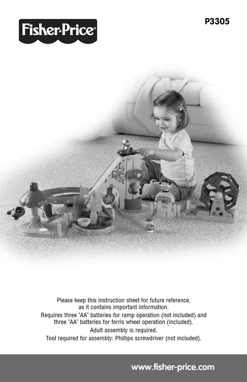 Fisher-Price P3305 quick start guide