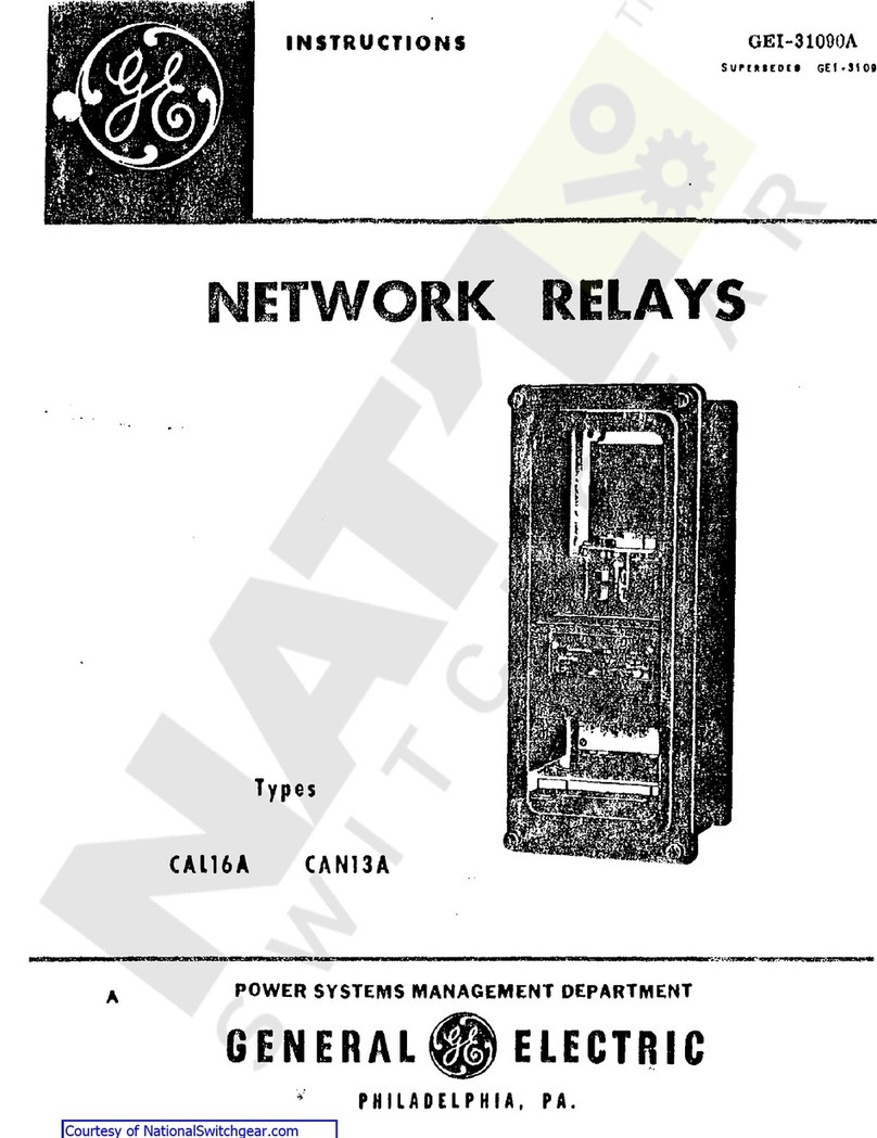 GE CAL16A instructions