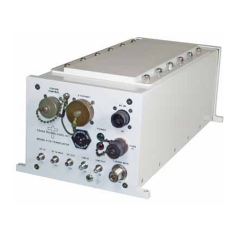 Cross Technologies 4116-T300 User manual Cross Technologies 4116-T300 User manual