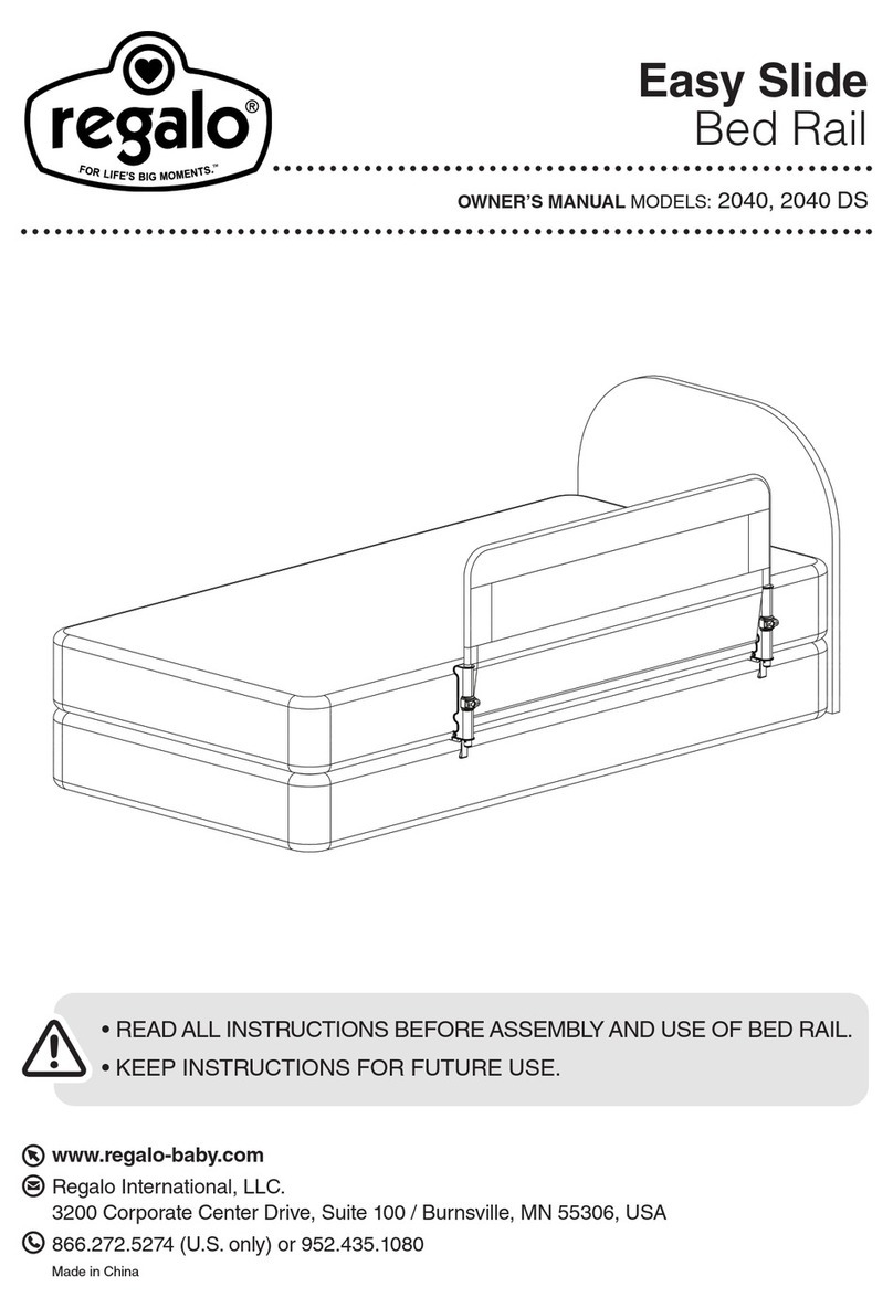 Regalo Easy Slide 2040 owner's manual Regalo Easy Slide 2040 owner's manual