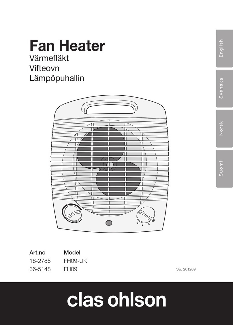 Clas Ohlson FH09-UK User manual