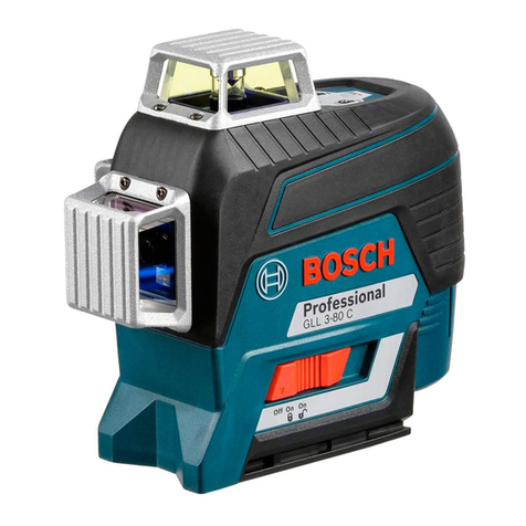 Bosch GLL Professional 3-80 C Original instructions