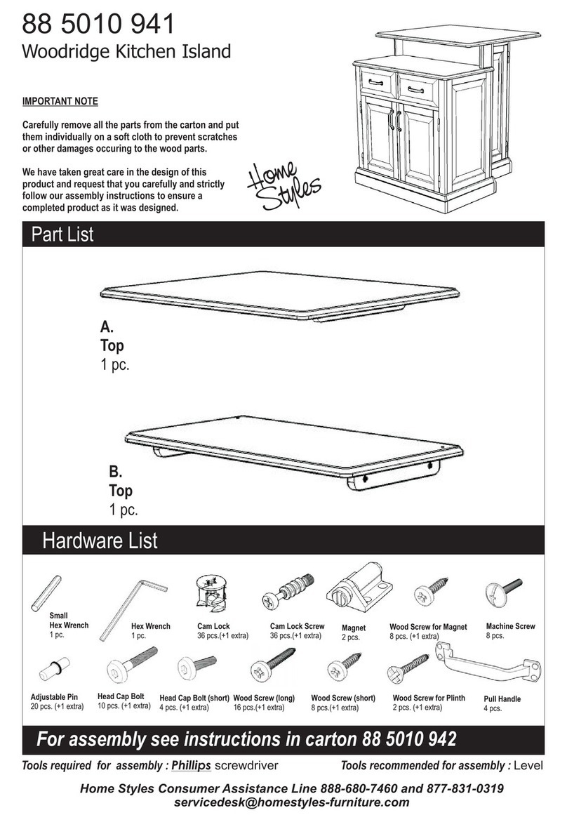Home Styles 885010941 manual