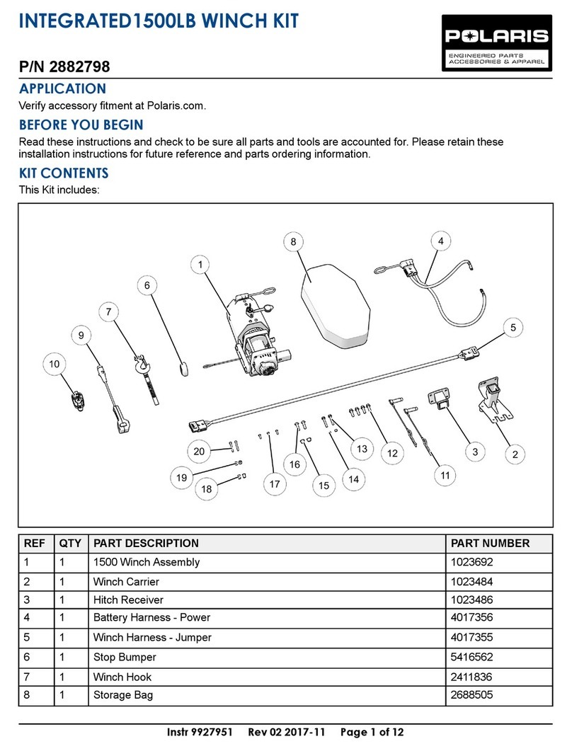Polaris 2882798 User manual