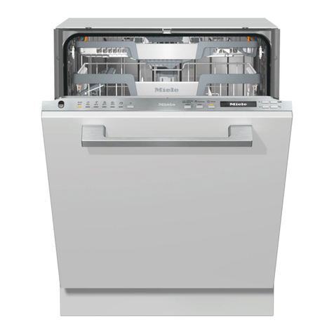 Miele G 7150 operating instructions