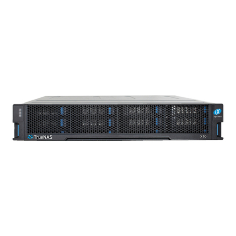 iXsystems TrueNAS X Series Manual iXsystems TrueNAS X Series Manual
