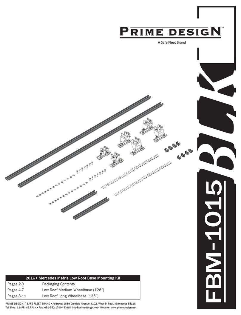 Safe Fleet PRIME DESIGN FBM-1015-BLK User manual Safe Fleet PRIME DESIGN FBM-1015-BLK User manual