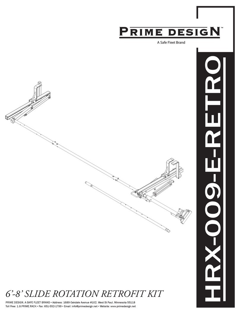 Safe Fleet PRIME DESIGN HRX-009-E-RETRO User manual