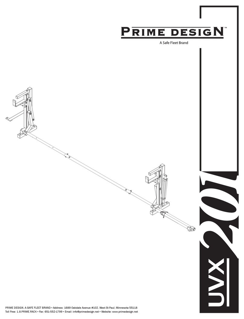 Safe Fleet PRIME DESIGN UVX-201 User manual Safe Fleet PRIME DESIGN UVX-201 User manual
