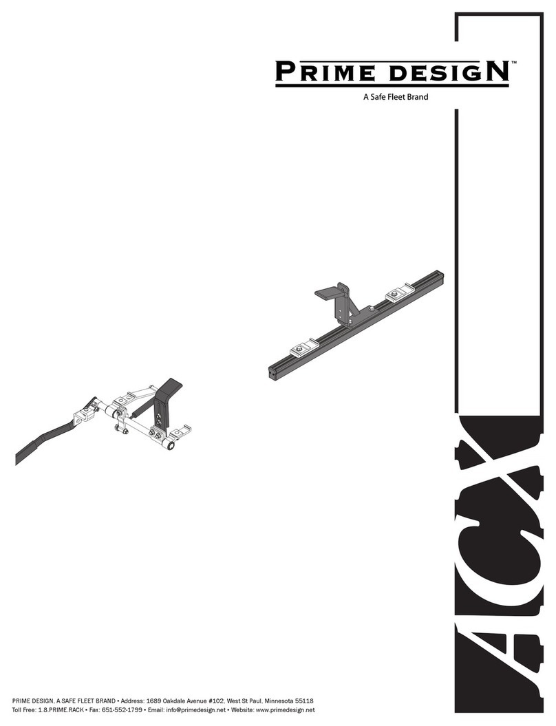 Safe Fleet PRIME DESIGN ACX Assembly instructions Safe Fleet PRIME DESIGN ACX Assembly instructions