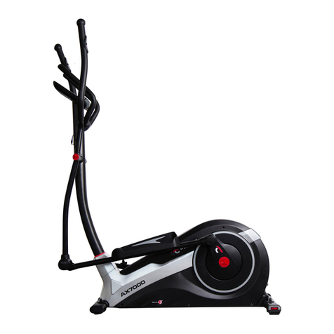 Christopeit Sport AX 7000 Assembly and exercise instructions