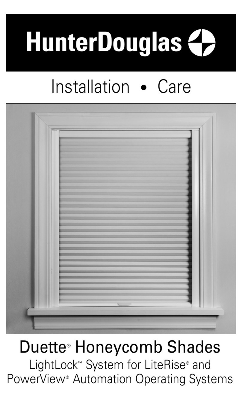 HunterDouglas Duette Honeycomb Shades Installation HunterDouglas Duette Honeycomb Shades Installation
